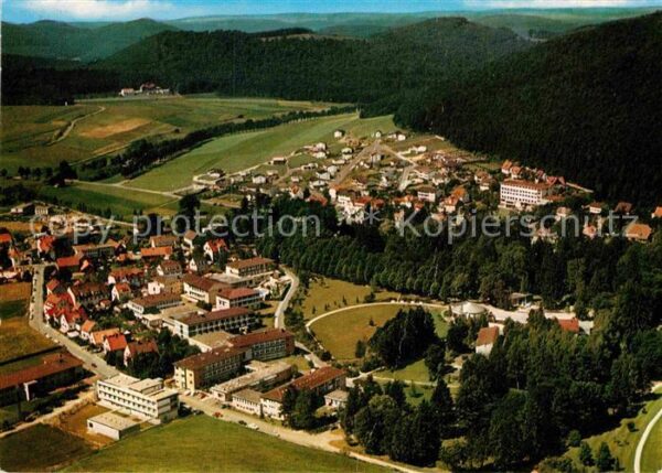 Reinhardshausen Kurhäuser Kliniken Fliegeraufnahme