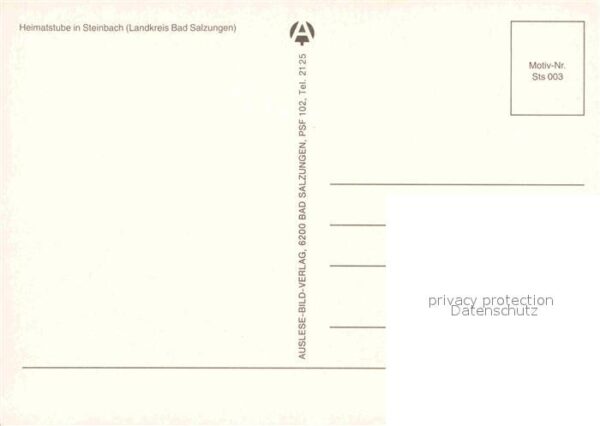 Steinbach Bad Liebenstein Heimstube Fachwerkhaus – Bild 2