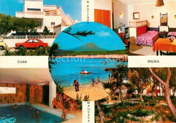 Cala Ratjada Mallorca Casa Wilma Hallenbad Strand