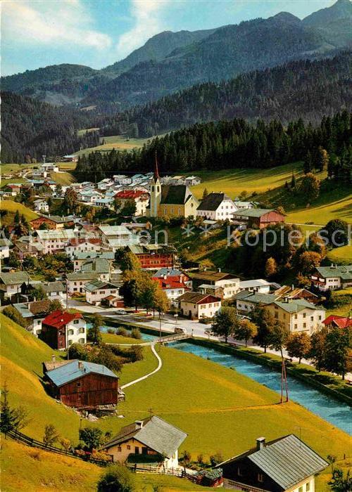 Fieberbrunn Tirol Panorama Luftkurort Alpen