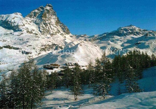 Breuil Cervinia Panorama invernale Valle d_Aosta