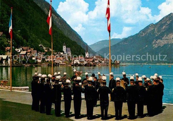 Hallstatt Austria Salinenmusikkapelle Hallstätter See Alp