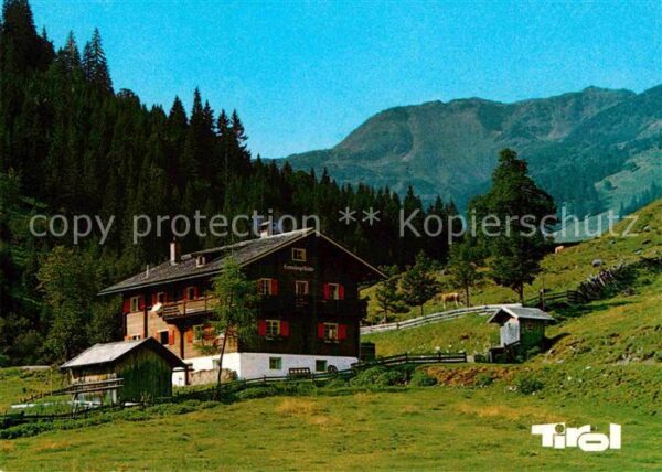 Westendorf Tirol Gamskogelhütte im Windautal Alpen