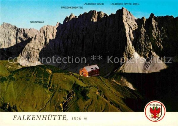 Hinterriss Tirol Falkenhütte des DAV Adolf Sotier Haus i