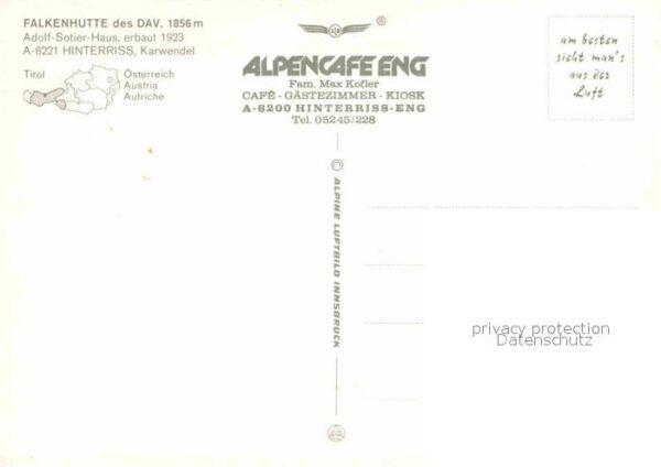 Hinterriss Tirol Falkenhütte des DAV Adolf Sotier Haus i – Bild 2