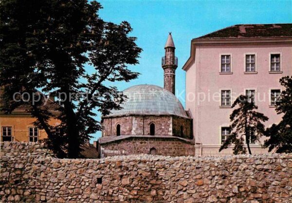 Pecs Moschee des Jakovali Hassan und Minaret