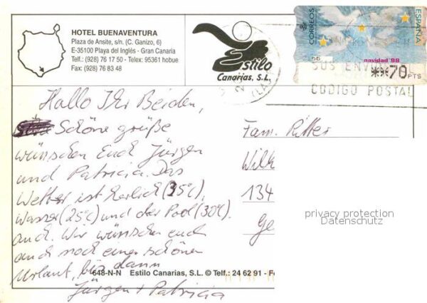 Playa del Ingles Hotel Buenaventura Swimming Pool – Bild 2