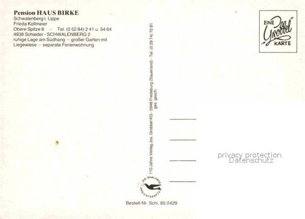 Schwalenberg Pension Haus Birke Burg Rathaus Fachwer – Bild 2