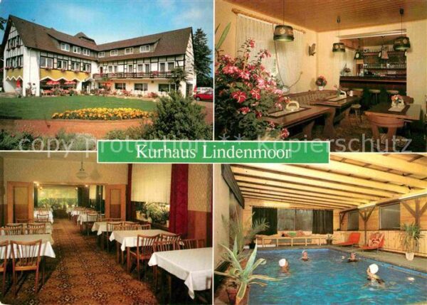 Hille Nordrhein-Westfalen Kurhaus Lindenmoor Moor und Schwefelbad