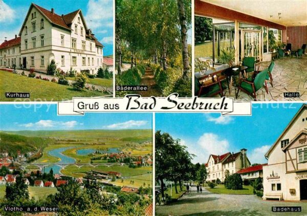 Bad Seebruch Kursanatorium Kurhaus Bäderallee Halle