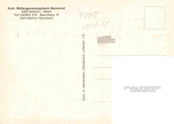 Nottuln Kath Müttergenesungsheim Marienhof – Bild 2