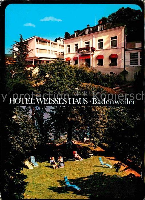Badenweiler Hotel Weisses Haus Liegewiese