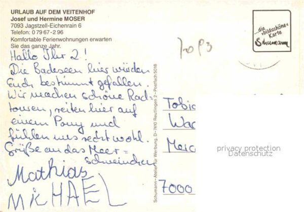 Eichenrain Urlaub auf dem Veitenhof Moser Ferienwo – Bild 2