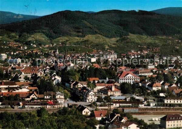 Buehl Baden Stadtpanorama Fliegeraufnahme