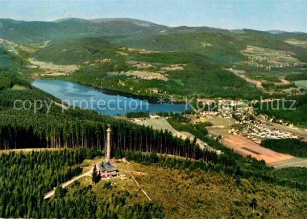 Titisee Blick vom Hochfirst auf Titisee Schwarz