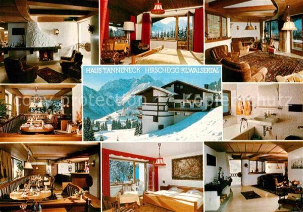 Hirschegg Kleinwalsertal Vorarlberg Haus Tanneneck Hotel Restaurant Alpen
