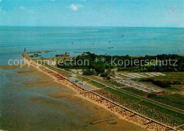Doese Nordseeheilbad Strandbad Kugelbake Flie