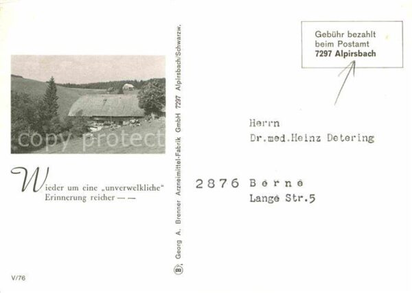 Alpirsbach Schwarzwaldbauernhof