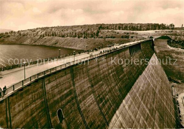 Rappbodetalsperre Sperrmauer Stausee