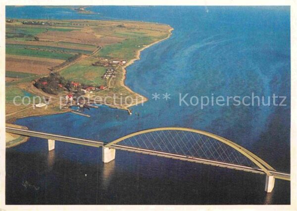 Fehmarn Fehmarnsundbrücke aus Luftbildatlas Sch