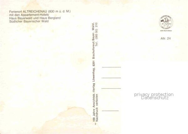 Altreichenau Ferienort mit Appartement Hotels Haus B – Bild 2