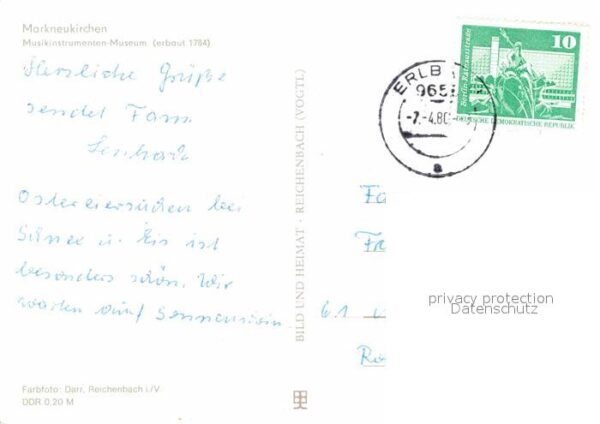 Markneukirchen Musikinstrumenten Museum 18. Jhdt. – Bild 2