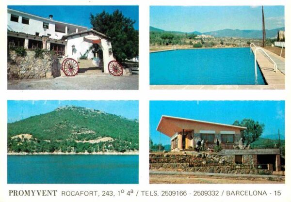 Barcelona Cataluna Promyvent Rocafort Hotelanlage Bungalow