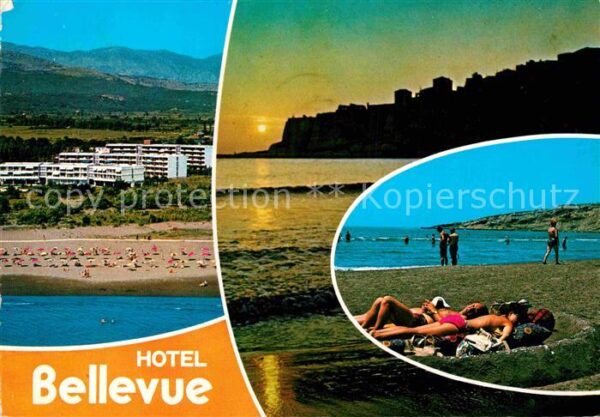 Ulcinj Hotel Bellevue an der Adria Strand Sonn
