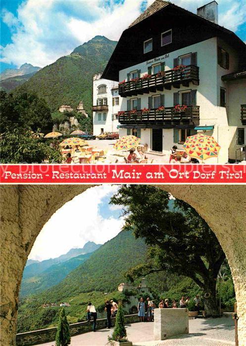 Dorf Tirol Pension Restaurant Mair Aussichtspunkt