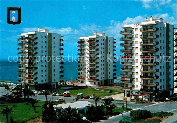 Algarrobo Vista parcial de los apartamentos
