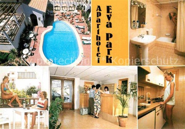 Cala Ratjada Mallorca Aparthotel Eva Park Swimming Pool Appar