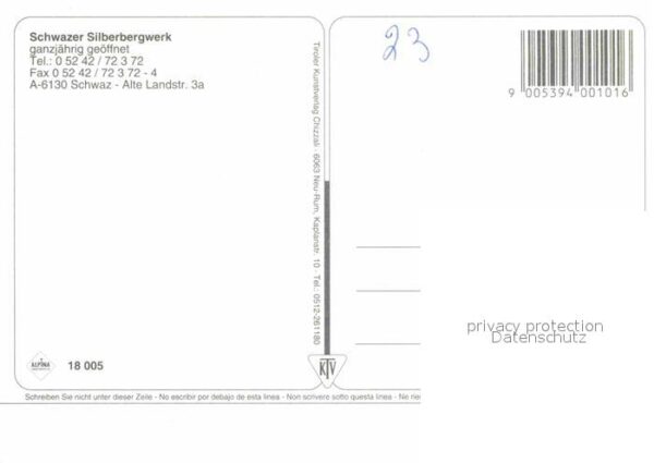 Schwaz Tirol Silberbergwerk – Bild 2