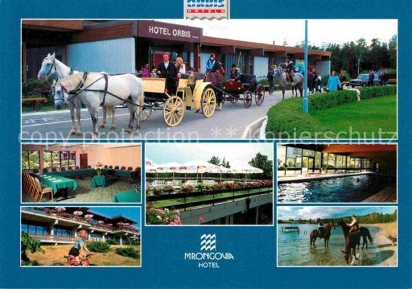 Mragowo Sensburg Hotel Orbis Mrongovia Hotel Hallenbad P