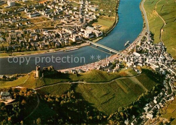 Bernkastel-Kues mit Jugendherberge Burgruine Landshut F