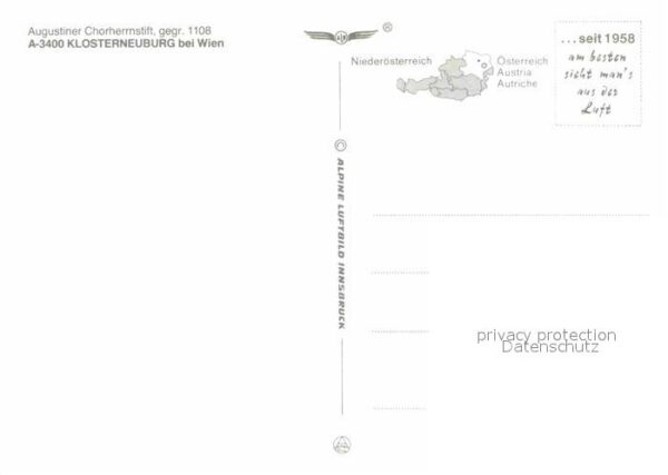 Klosterneuburg Augustiner Chorherrnstift Fliegeraufnah – Bild 2