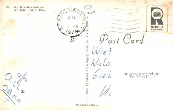 San Juan Puerto Rico Fliegeraufnahme – Bild 2