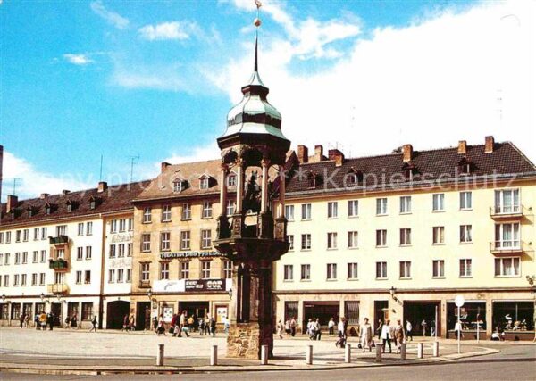 Magdeburg Alter Markt mit Reiter