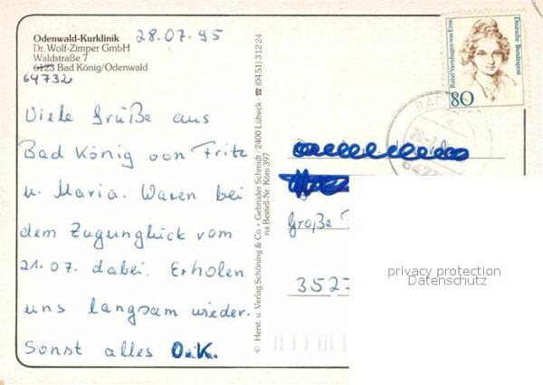 Bad Koenig Odenwald Odenwald Kurklinik – Bild 2