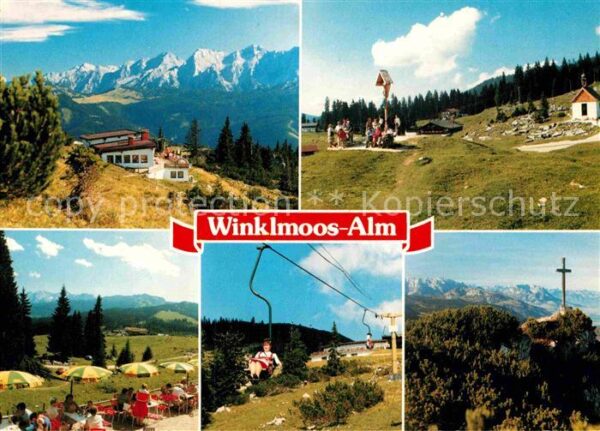 Winklmoos Winkelmoos mit Dürrnbachhorn Sesselbahn Loferer St