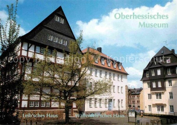 Giessen Lahn Oberhessisches Museum Wallenfelsches Ha