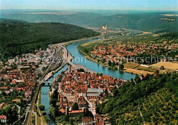 Wertheim Main Fliegeraufnahme Mainpartie