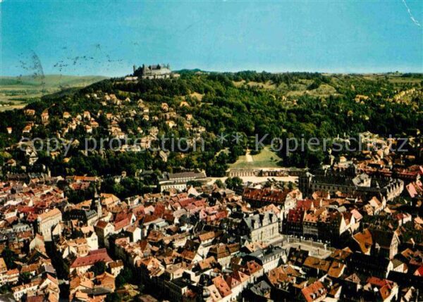 Coburg Fliegeraufnahme mit Veste