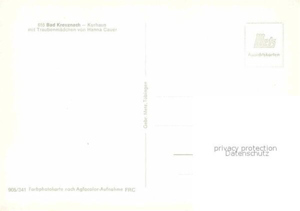 Bad Kreuznach Kurhaus Traubenmädchen von Hanna Cauer – Bild 2