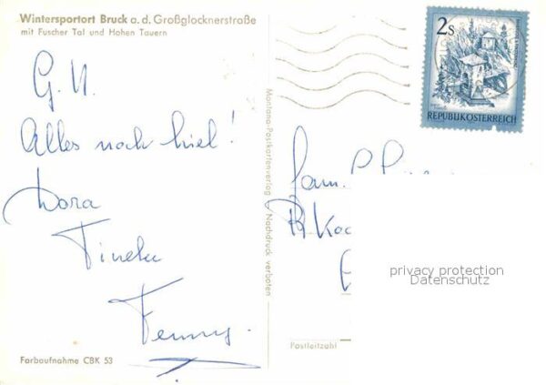 Bruck Grossglocknerstrasse mit Fuscher Tal und Hohen Tauern – Bild 2
