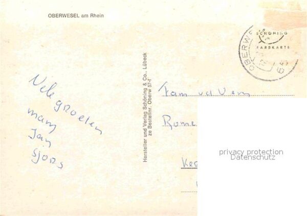 Oberwesel Rhein Fliegeraufnahme – Bild 2