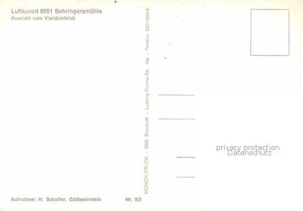Behringersmuehle Blick vom Viertälerblick – Bild 2