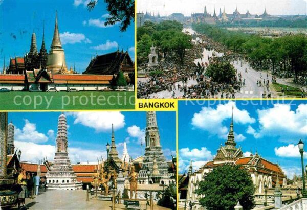 Bangkok Pagoden Wat Pra Kaeo