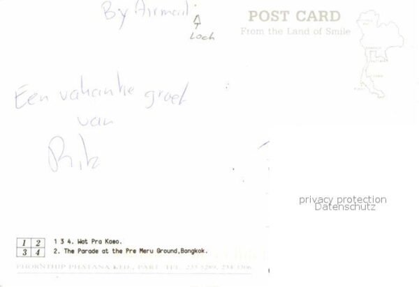 Bangkok Pagoden Wat Pra Kaeo – Bild 2