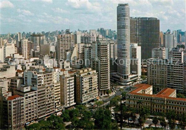 São Paulo Fliegeraufnahme Skyline