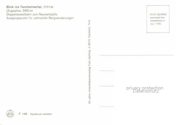 Tannheim Tirol Fliegeraufnahme Tannheimertal mit Zugsp – Bild 2